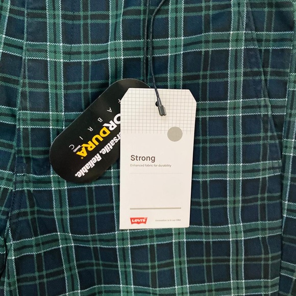 Levis plaid jeans pants 
Denim made - Picture 4 of 5